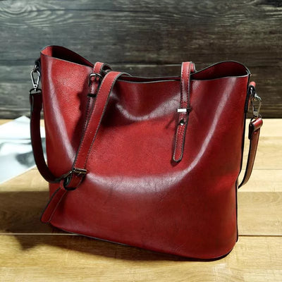 Recta - Vintage-Umhängetasche aus Leder