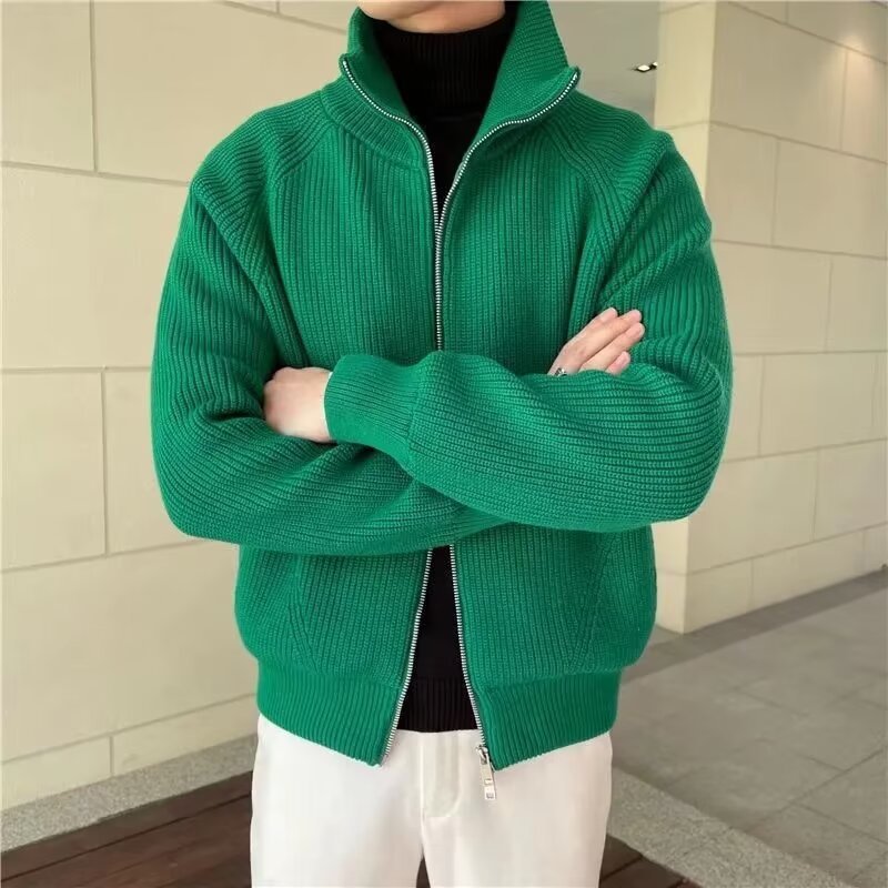 Herren Strickjacke mit Reißverschluss - Lennart