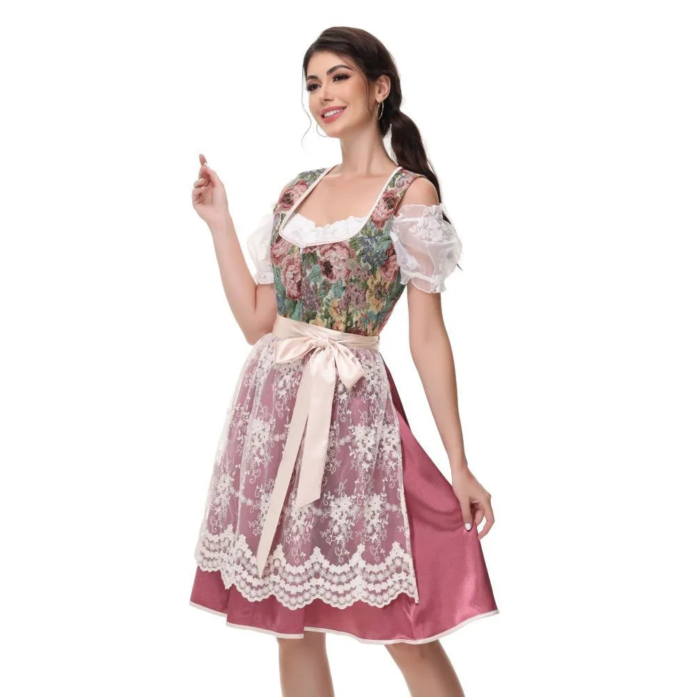 Damen Oktoberfest Dirndl Kleid - Isolde