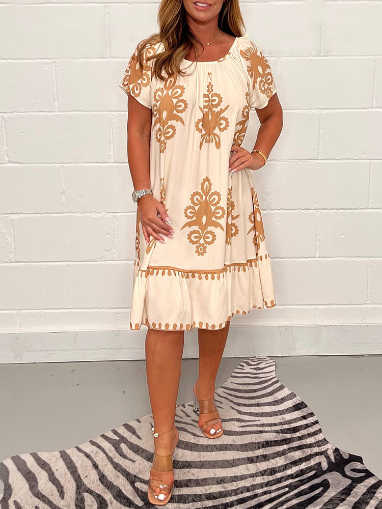 Sarah - modisches Sommerkleid mit Ausschnitt