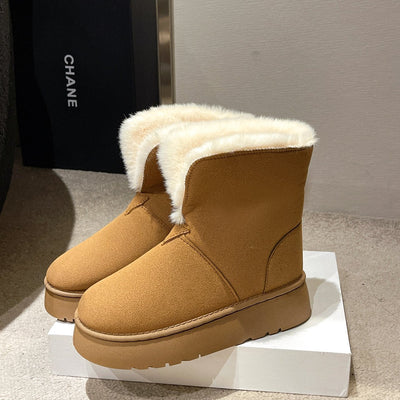 Damen-Winterstiefel mit Plüschfutter - Nina