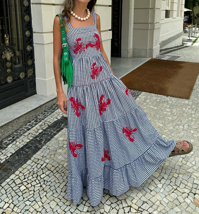 Marina Kariertes Kleid