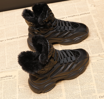 Modische Sportstiefel für Damen mit warmem Futter - Arlet