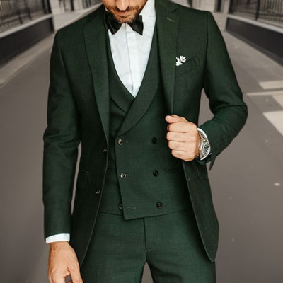 Christiano - Eleganter 3-teiliger Formaler Anzug