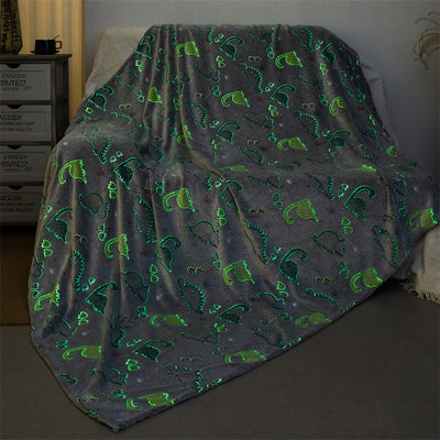 Dinosaurier Flanell-Kinderdecke