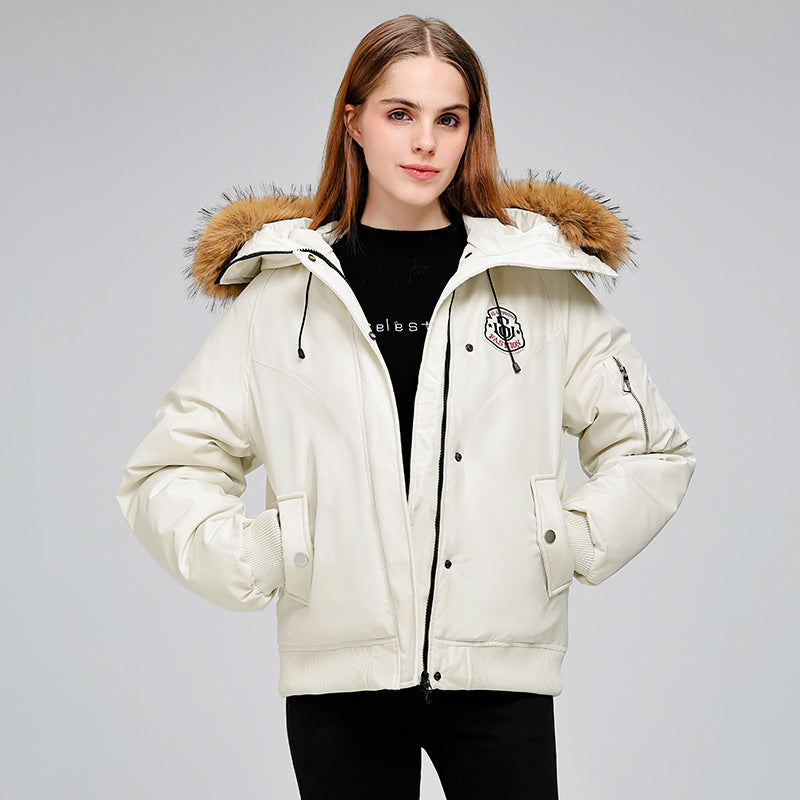 Kurze gesteppte Damen-Winterjacke - Lysanne