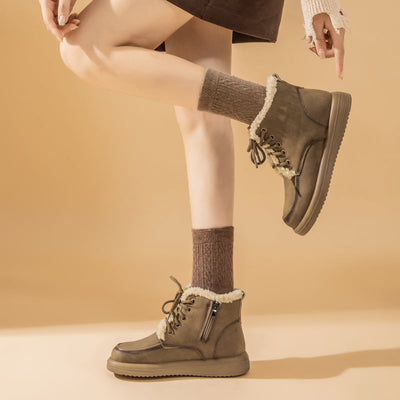 Warme Damenstiefel mit Innenfutter - Kimberly