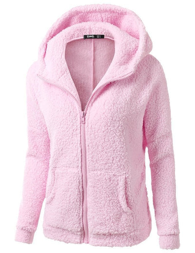 Fleecejacke mit Kapuze - Rachel