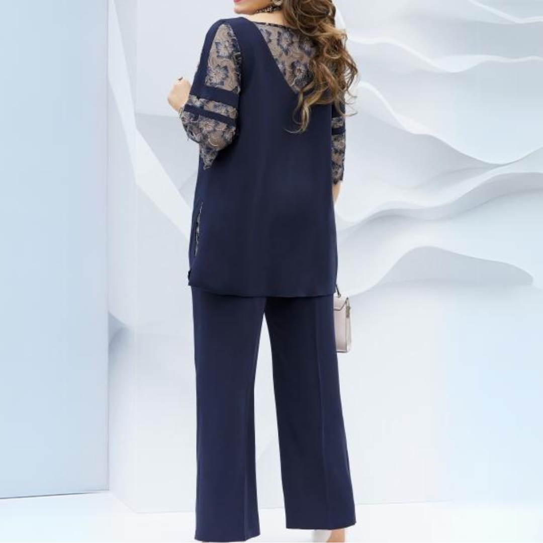 SERA - Damenanzug 2-teilig: Bluse + Hose