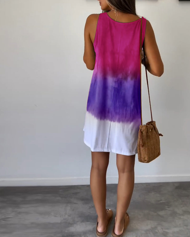 Gwyneth - Ärmelloses Freizeitkleid