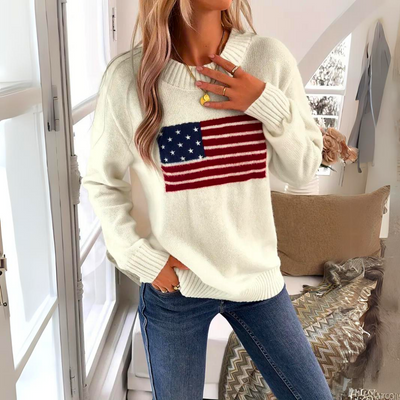 Charlene - Trendiger Strickpullover für Damen