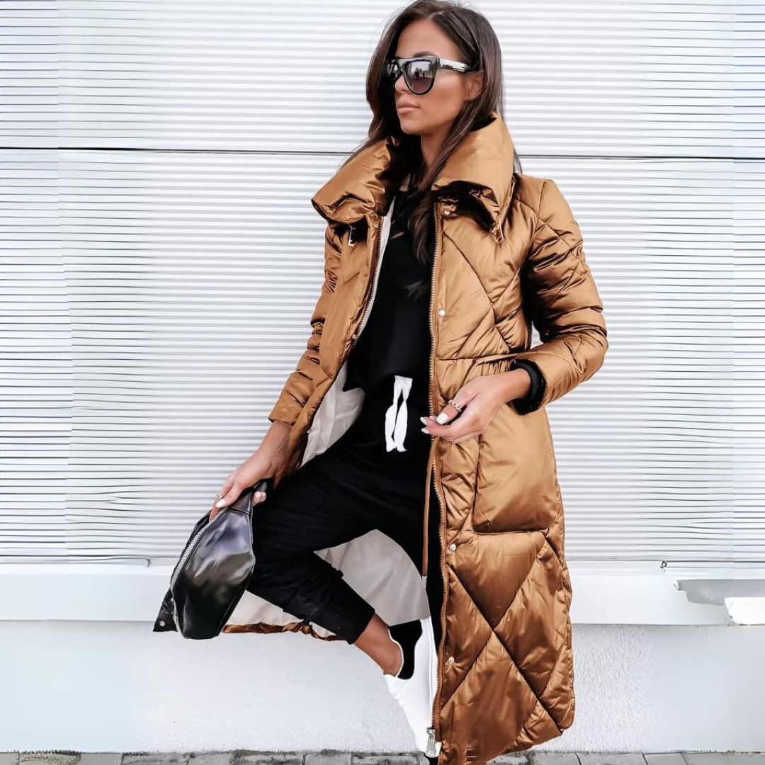 Eleganter Steppmantel für Damen - Elara