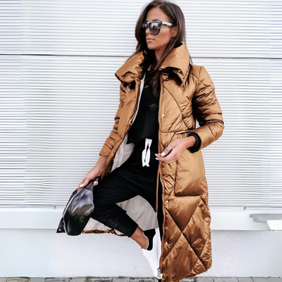 Eleganter Steppmantel für Damen - Elara