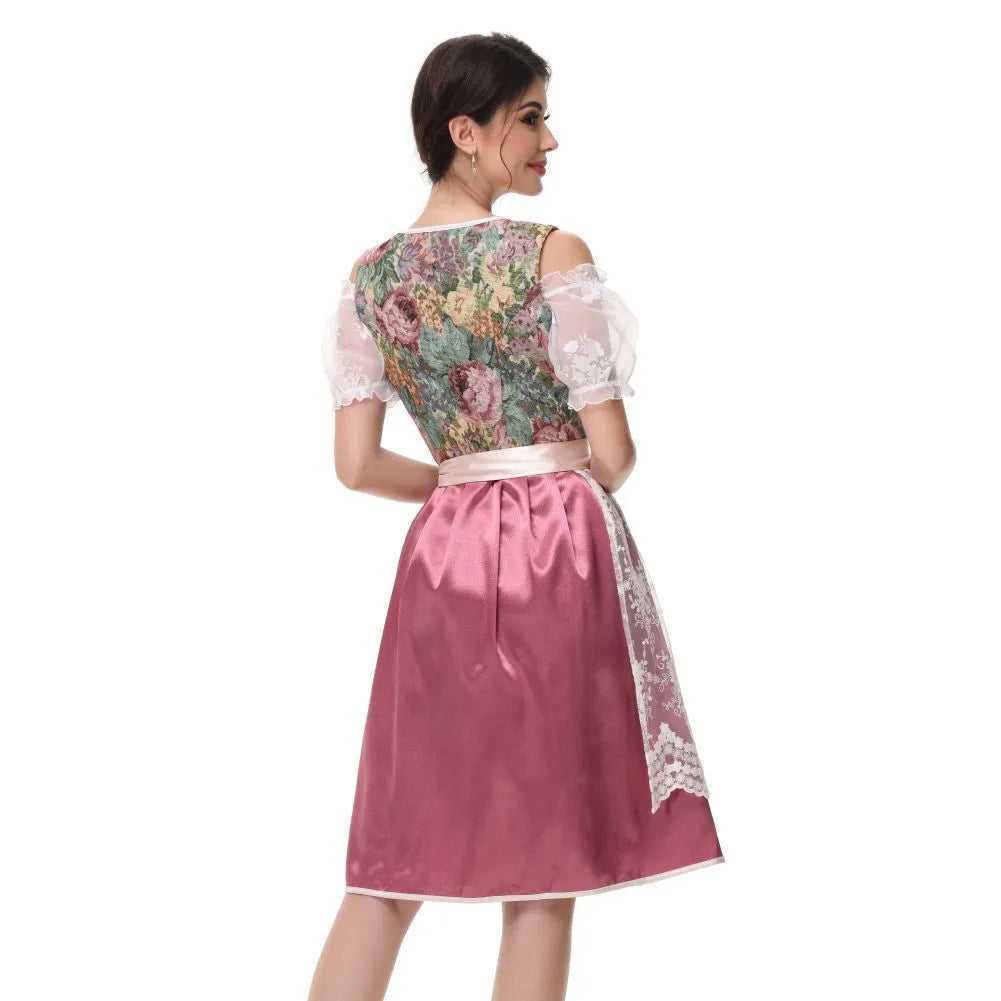 Damen Oktoberfest Dirndl Kleid - Isolde