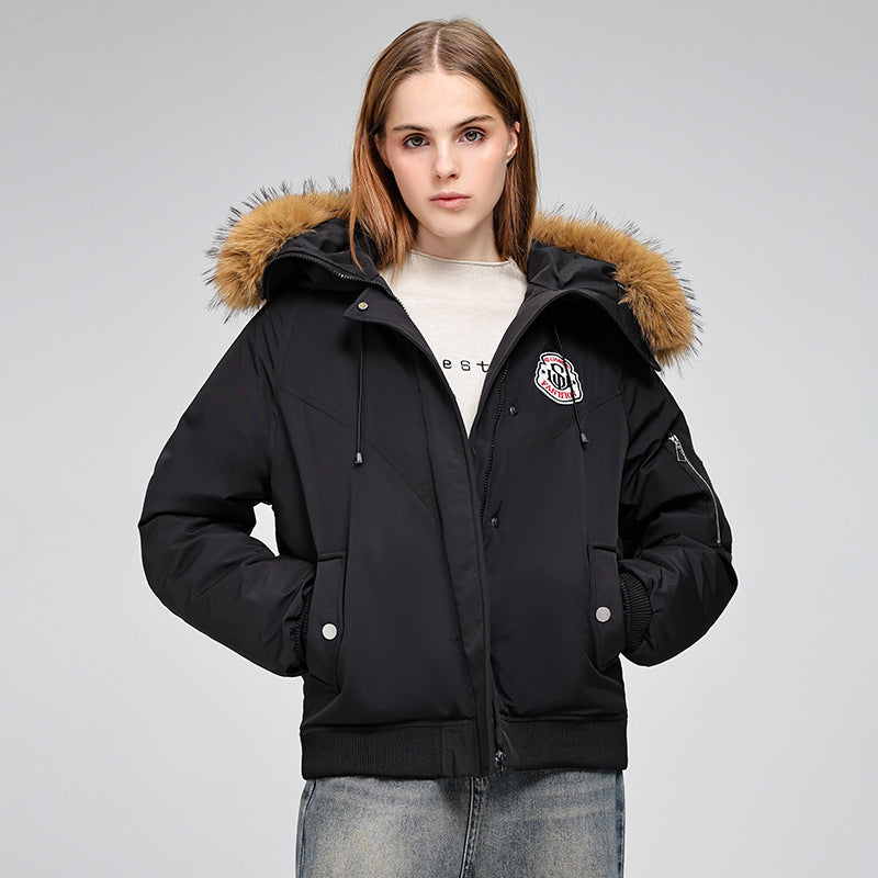 Kurze gesteppte Damen-Winterjacke - Lysanne