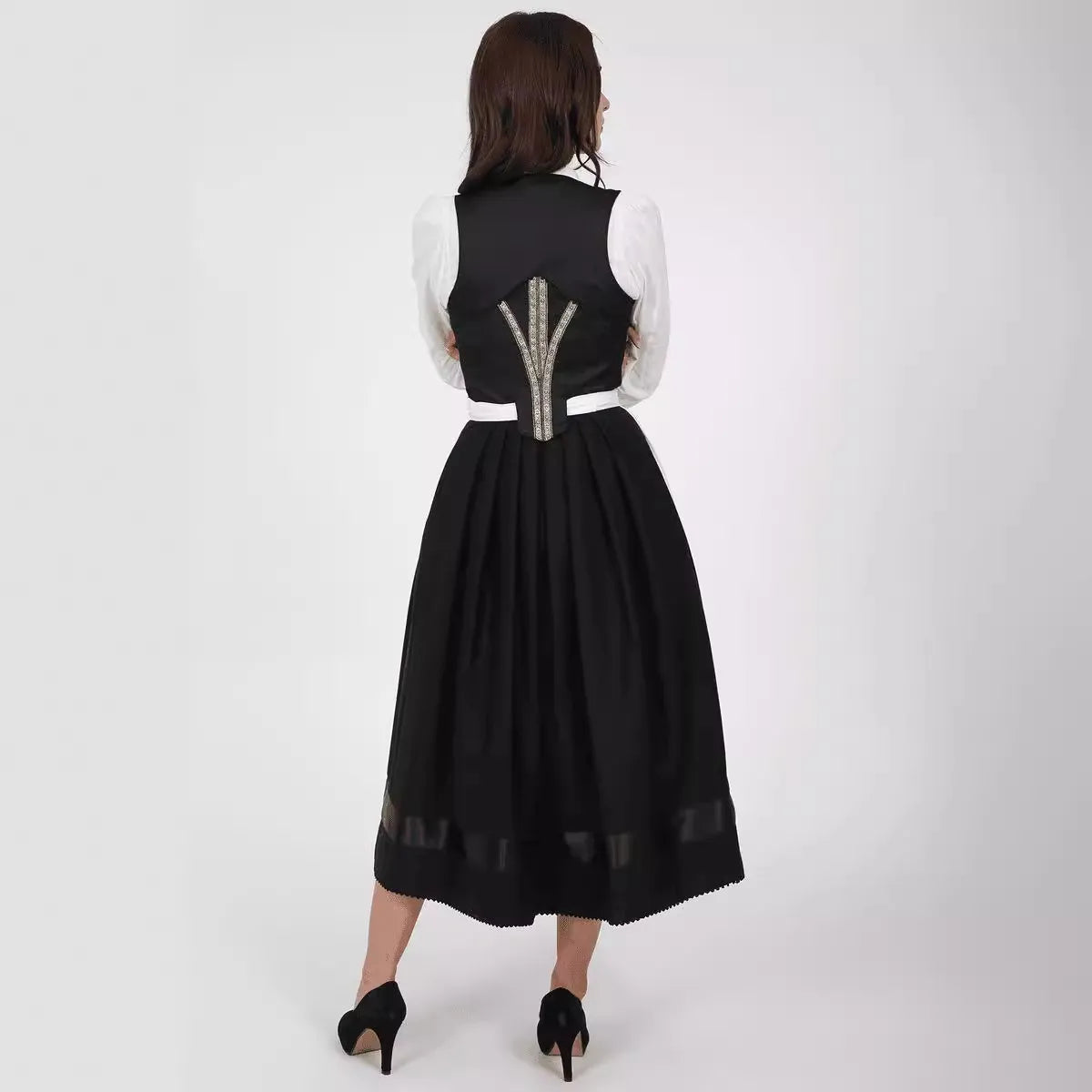 Damen Maxi Dirndl Kleid Oktoberfest 2025 - Elisabeth