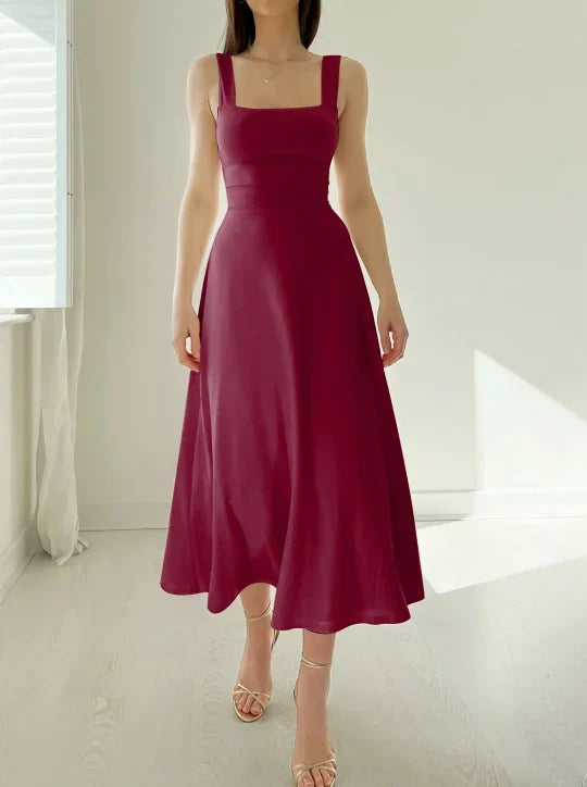 Audrey Reversible Midikleid aus Bio-Bambus mit Taschen