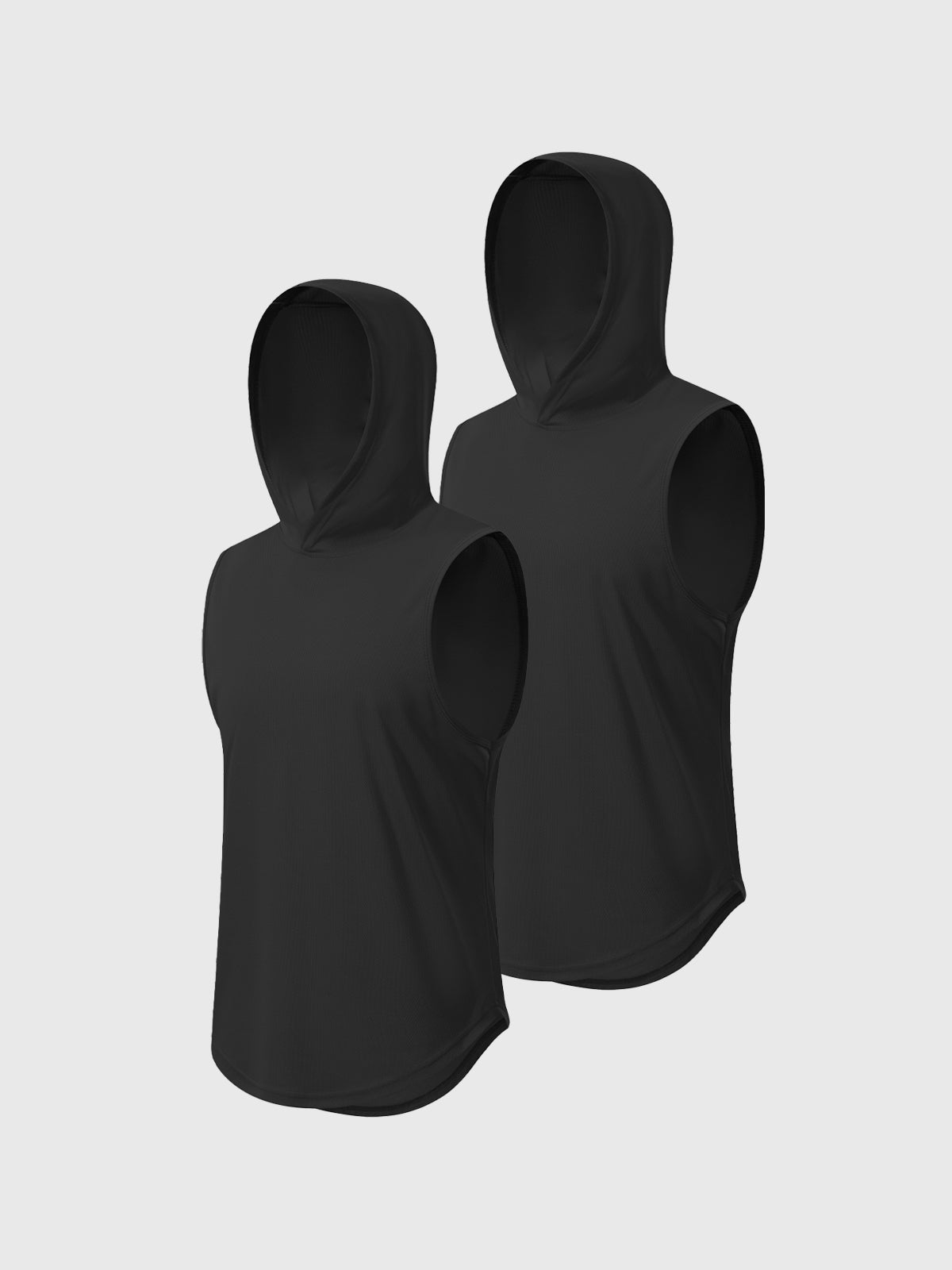 Ärmelloses T-shirt mit Kapuze