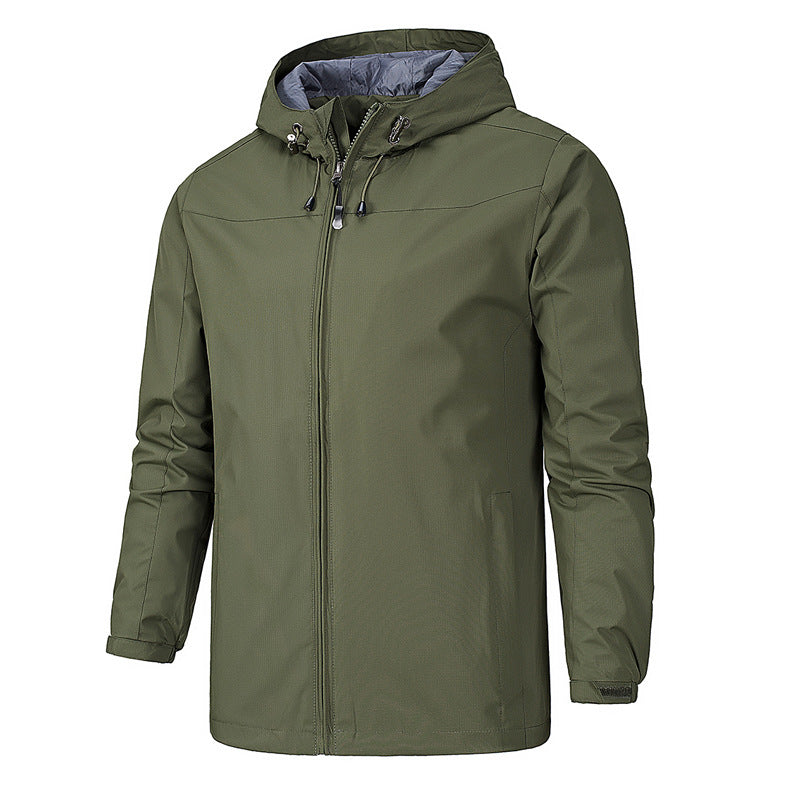 Wasserdichte und winddichte Jacke mit Kapuze - Harry