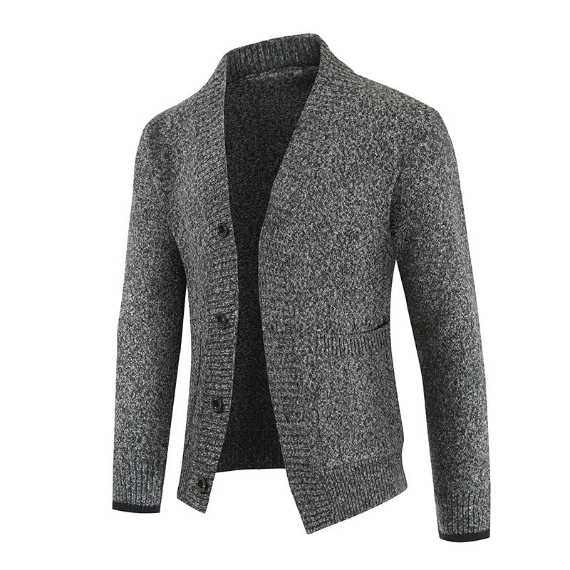 Herrenstrickjacke mit Schalkragen - Emil