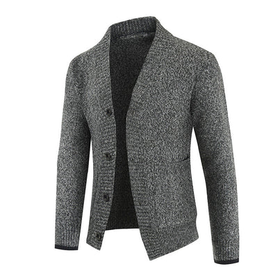Herrenstrickjacke mit Schalkragen - Emil