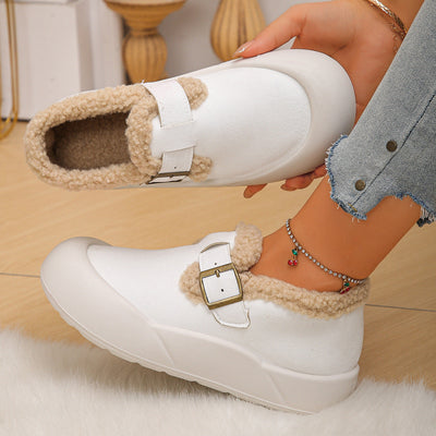 Damen Winterclogs mit verstärkter Spitze und Schnalle - Renate