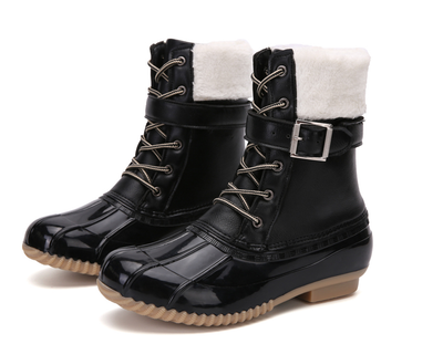 Wasserdichte Damenstiefel mit Warmfutter und rutschfester Sohle - Maeve