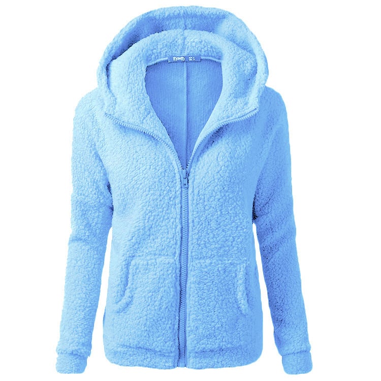 Fleecejacke mit Kapuze - Rachel