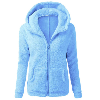 Fleecejacke mit Kapuze - Rachel