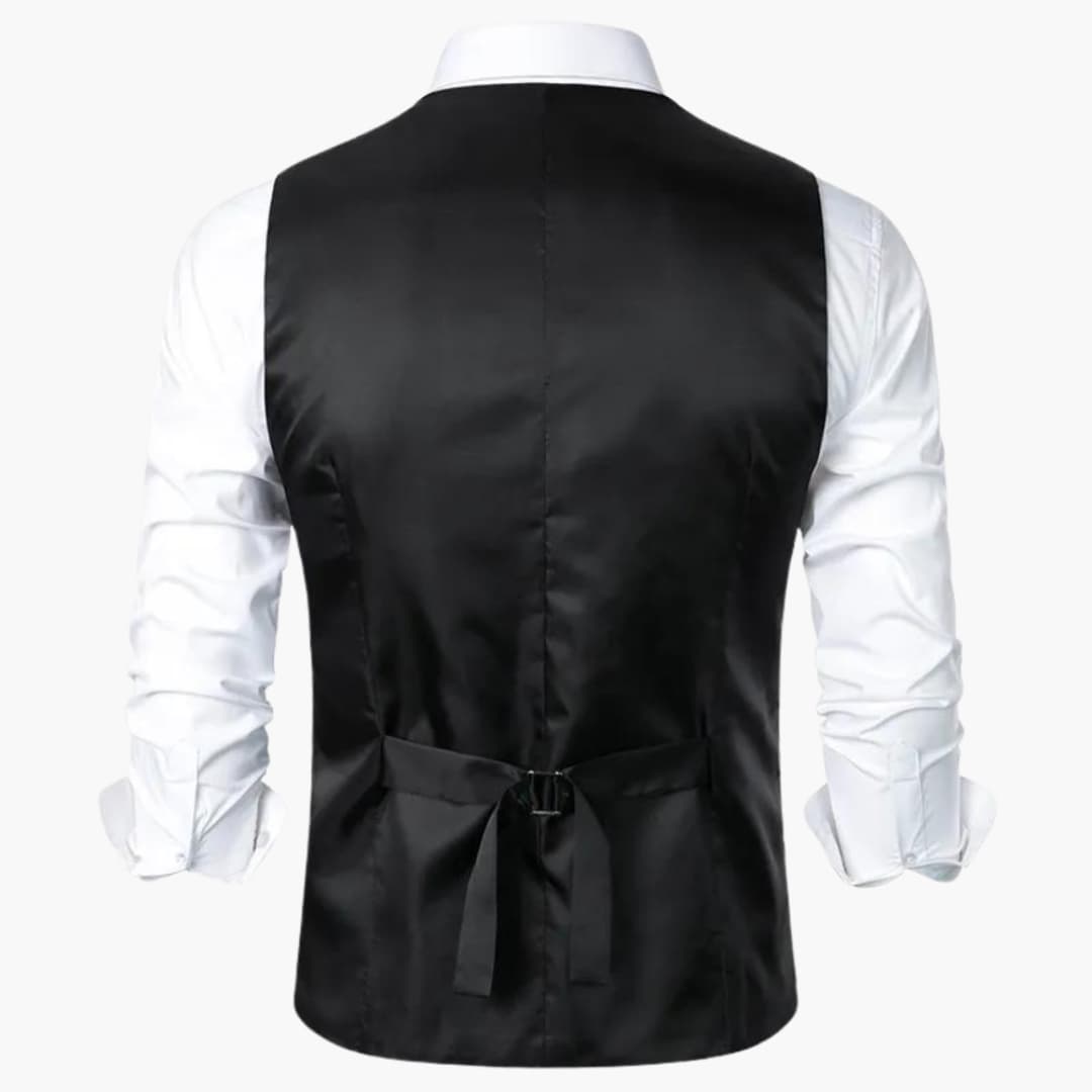Herren Herringbone Trachtenweste - Robert