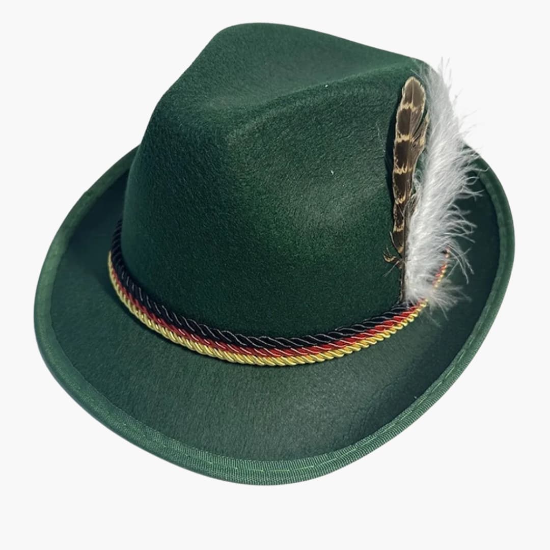 Bayerischer Hut mit Feder Unisex