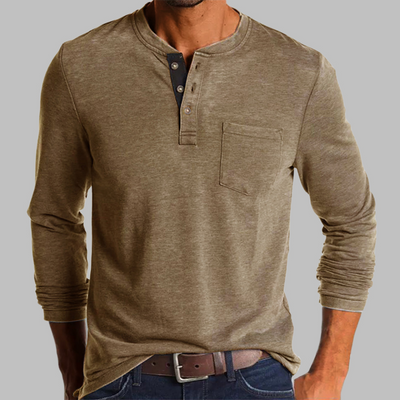 Tobias - Bequemes Button-Down-Hemd für Männer