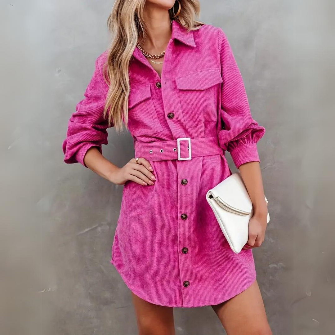 Saar - Fabulous Damen-Cordkleid