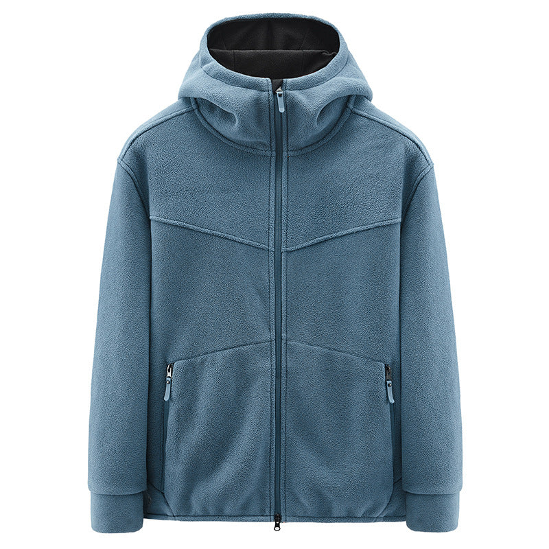 Fleecejacke mit Kapuze für Männer - Nils