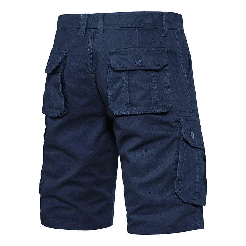 Lässige Cargo-Taschen-Shorts aus Baumwolle für Herren - Jason
