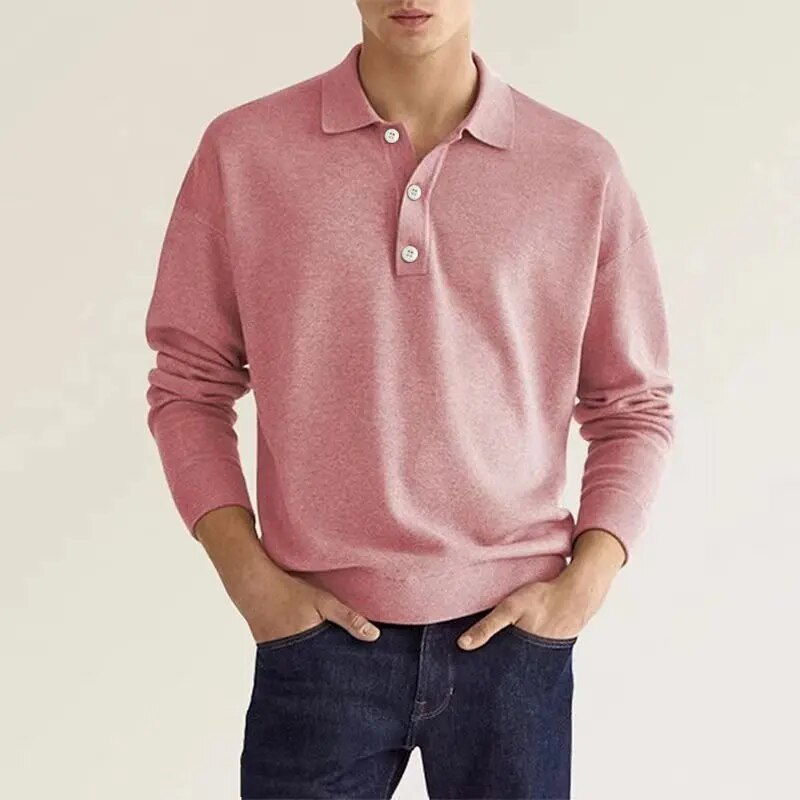 LANGÄRMELIGES POLOSHIRT - MAXIMALE ELEGANZ UND KOMFORT