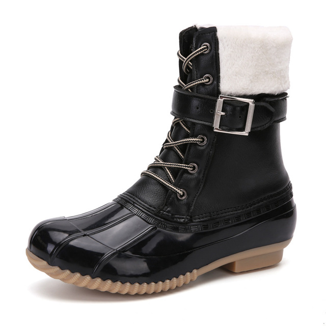 Wasserdichte Damenstiefel mit Warmfutter und rutschfester Sohle - Maeve