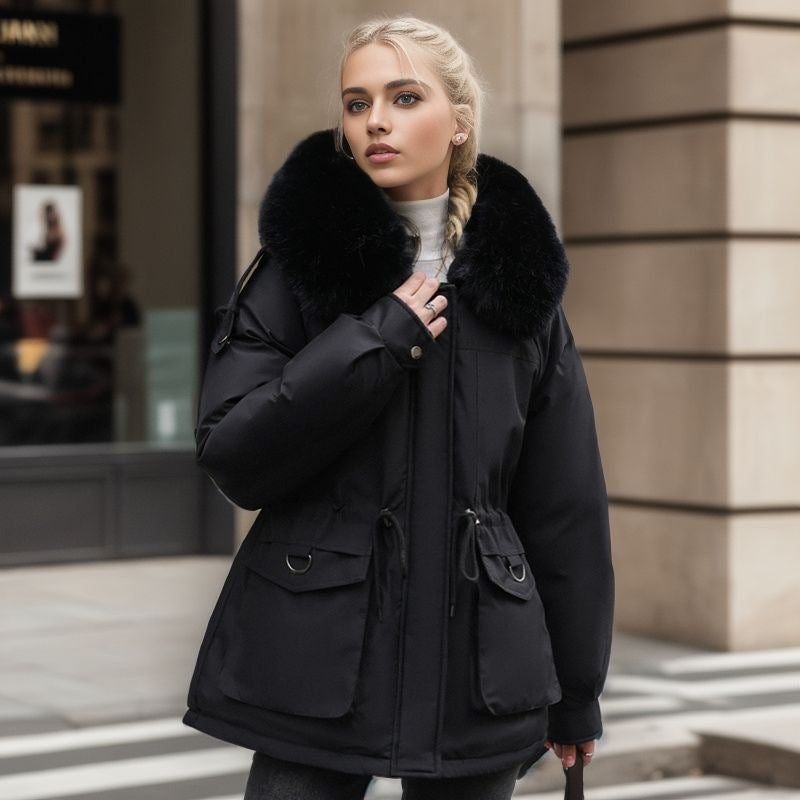 Hochwertiger gesteppter Damenparka - Elinor