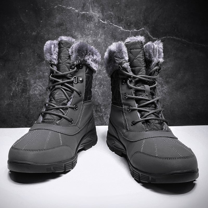 Herren-Winterstiefel mit Warmfutter - Andrik