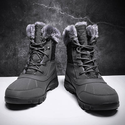 Herren-Winterstiefel mit Warmfutter - Andrik