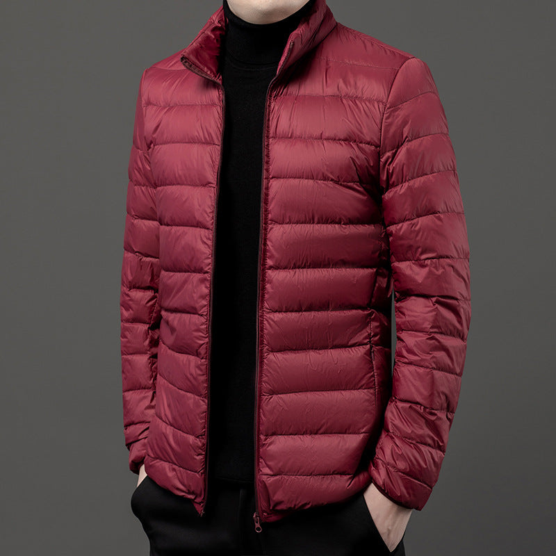 Leichte Herren-Steppjacke mit Reißverschluss - Patrick