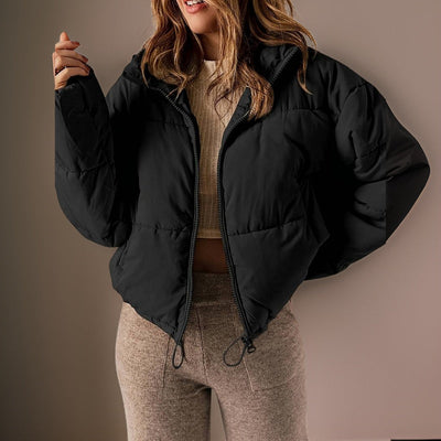Carola - Einfarbige Steppjacke