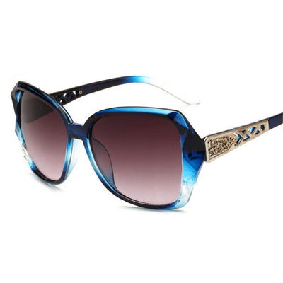 Clary - Stilvolle quadratische Sonnenbrille in Übergröße