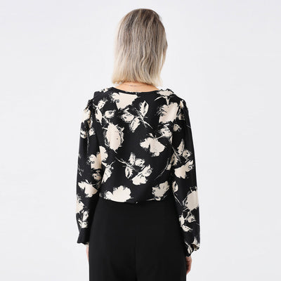 Zuly - Elegante, von Damen bedruckte Bluse