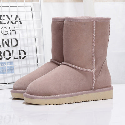 Damen-Winterstiefel aus Wildleder mit warmem Innenfutter - Thalia