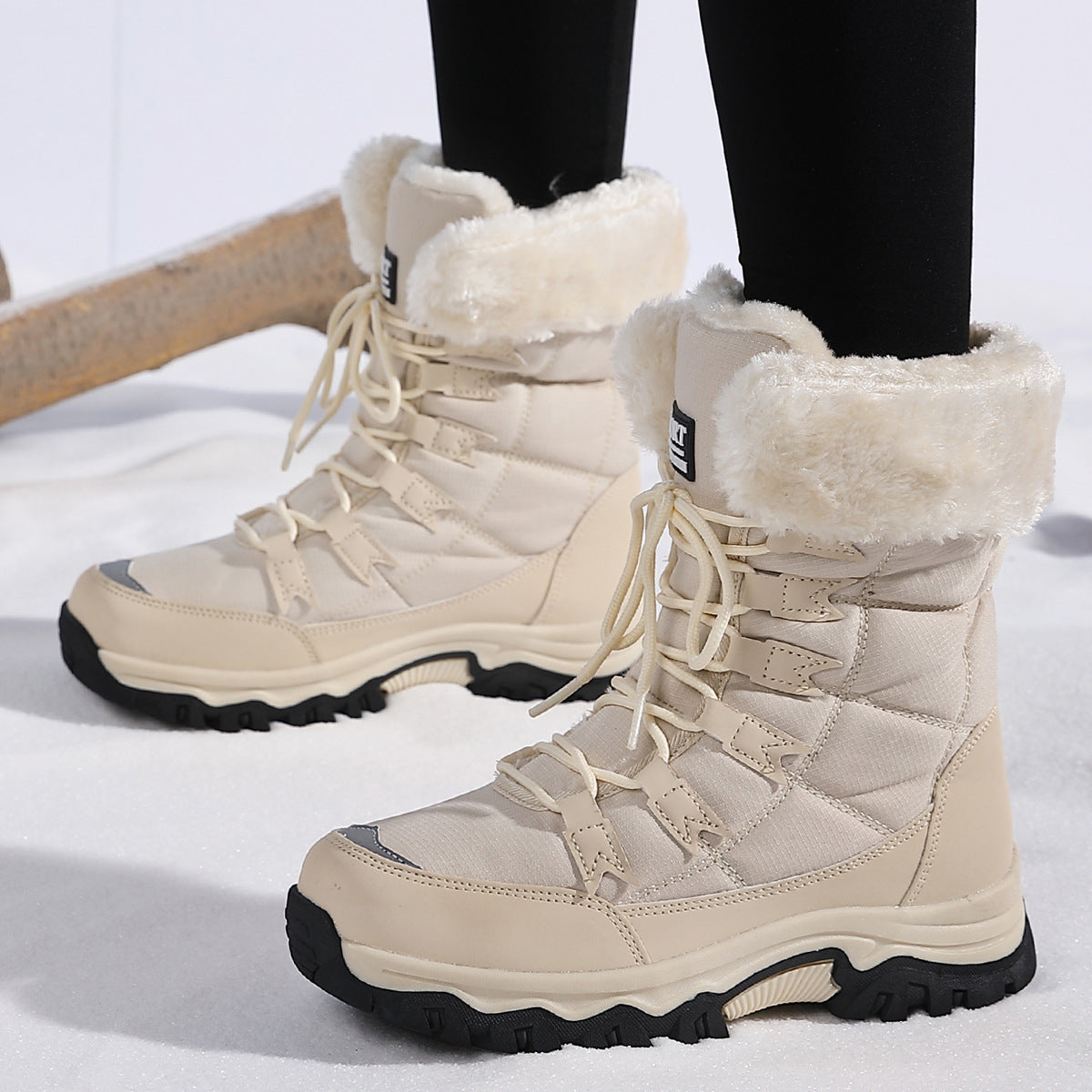 Wasserdichte Damen-Schneestiefel mit Warmfutter - Isolde