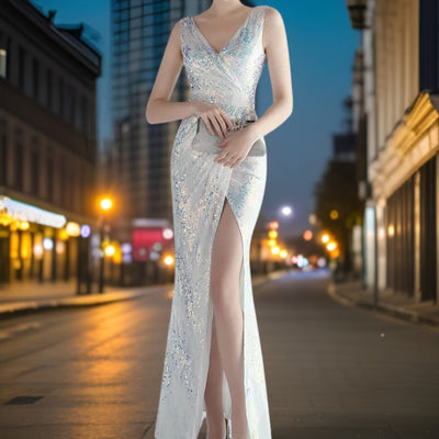 Nath - Verführerisches Abendkleid mit Pailletten