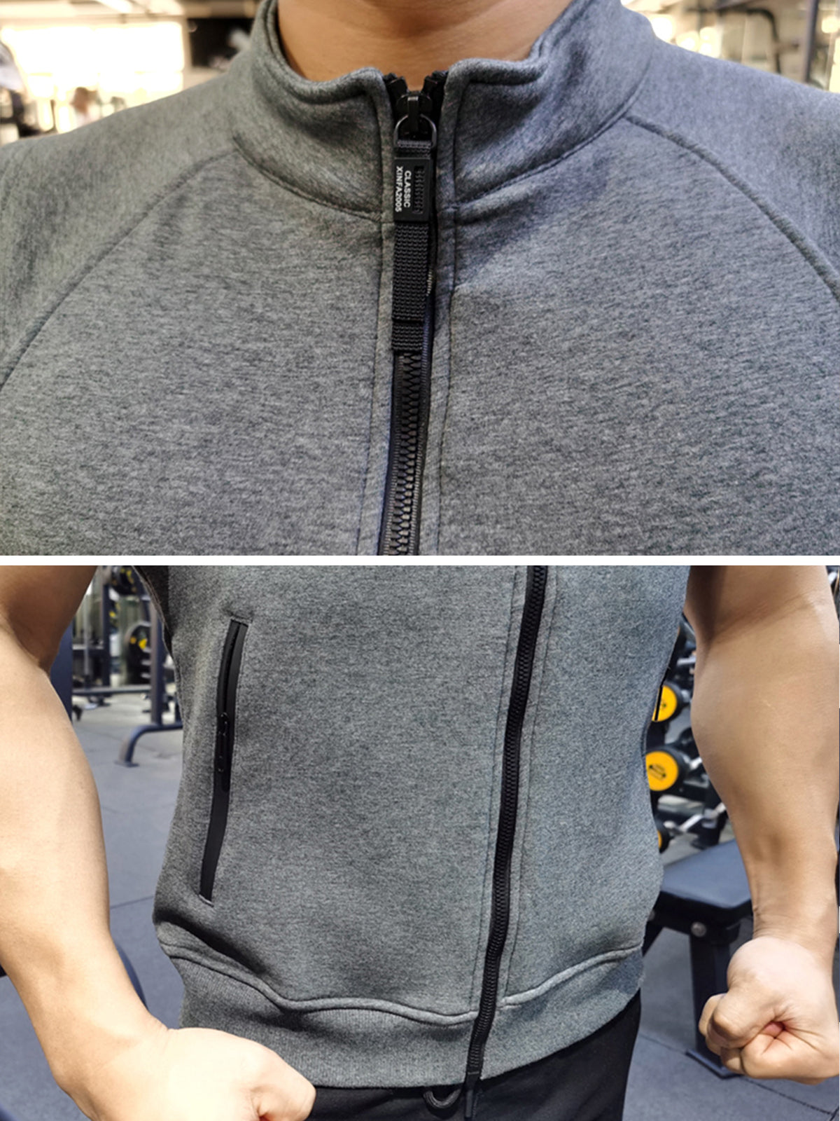 WorkoutFit Fleece-Weste