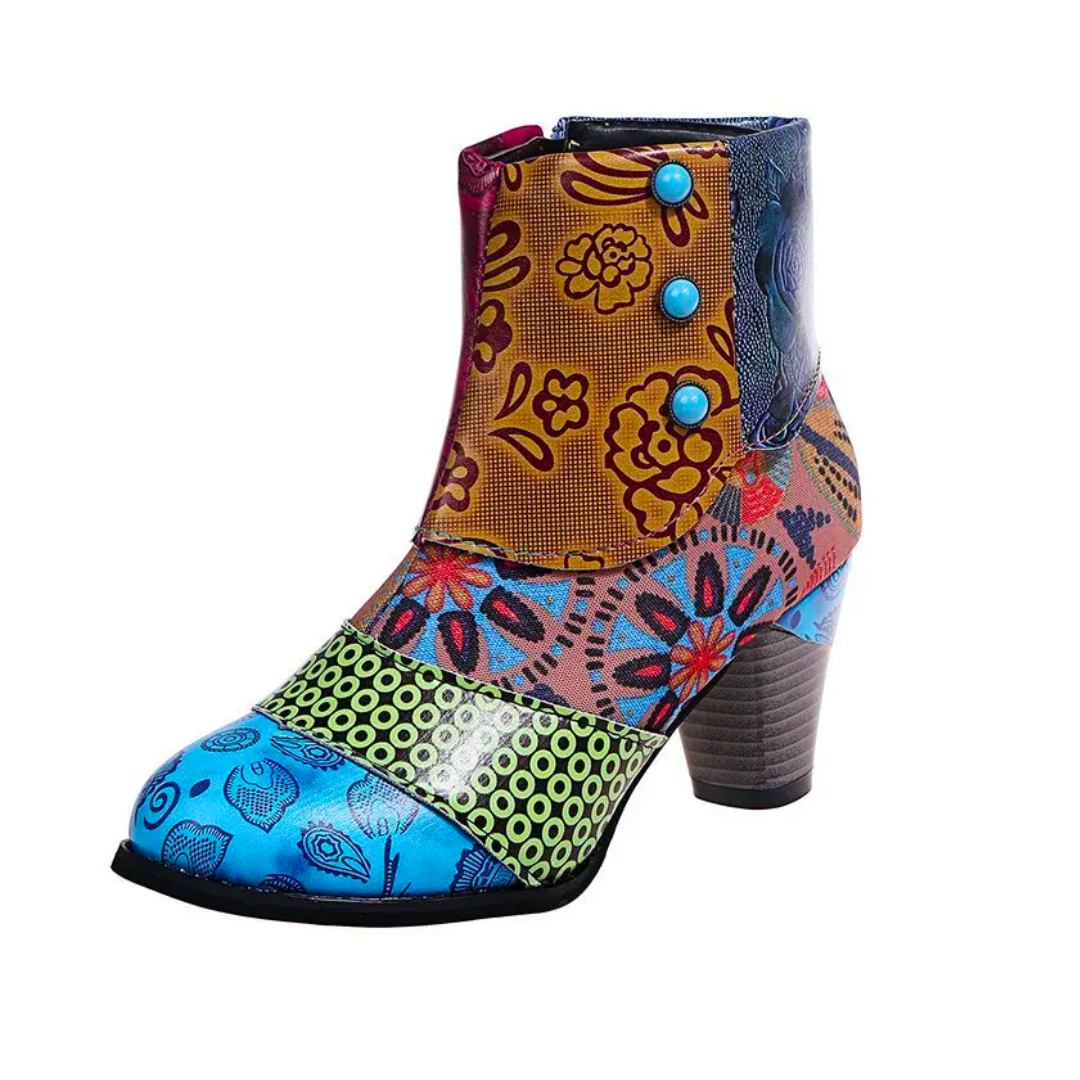 Suzan - Wasserdichte Retro-Stiefel