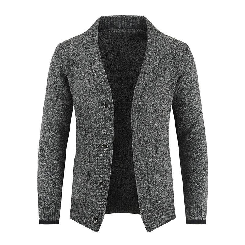 Herrenstrickjacke mit Schalkragen - Emil